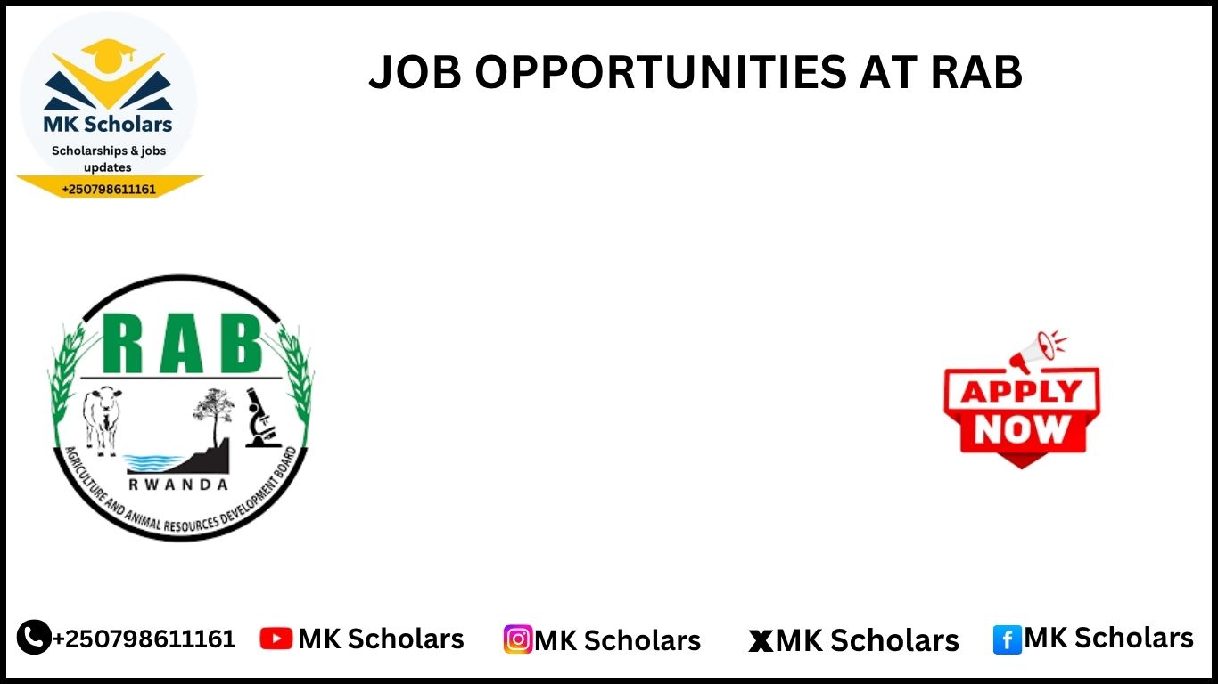 JOB OPPORTUNITIES AT RAB 